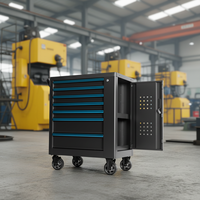 Nouvelle arrivée, chariot à outils professionnel à 7 tiroirs, armoire de rangement pour garage, acier robuste, OEM, capacité de charge de 450 kg