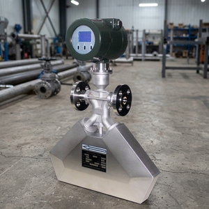 เครื่องวัดอัตราการไหลแบบ Coriolis รุ่น QTCMF ซีรีส์ ปรับแต่งได้ตามความต้องการ (OEM)  ชิ้นส่วนที่สัมผัสของเหลวทำจากวัสดุ SS316L  เครื่องวัดอัตราการไหลของไนโตรเจน - Product Image 2