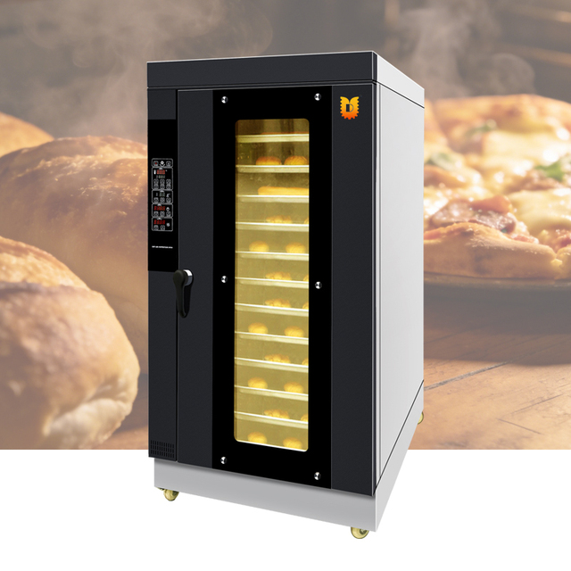 New 10/12 Trays Dual Fuel Stainless Steel Convection Oven with Precise Temperature Control CE Certification for Food Processing