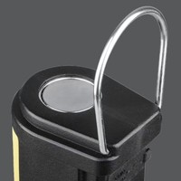 Lampe de travail LED rechargeable compacte avec poignée 500LM 90 °   Lampe torche rotative avec clip magnétique pour réparation automobile et inspection