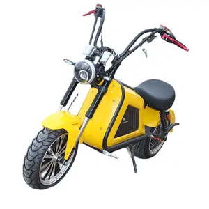 2023 New Electric Motorcycle Chopper Model Cp-6 Double Battery Long Range Electric Scooters