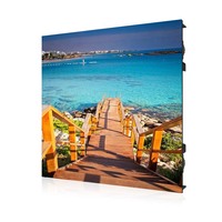 Écran LED d'intérieur à installation fixe 960x960 P1.86 P2 P2.5 P3.076 P4 P5 Mur vidéo LED couleur intégrale IP45 Panneau d'affichage LED