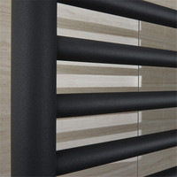 Sèche-serviettes mural personnalisé pour salle de bain chauffe-serviettes pour salle de bain radiateur sèche-serviettes noir enfichable
