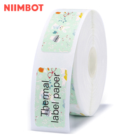 NiiMbot D11 15mm intelligent coloré personnalisé rouleau étiquette autocollant 12mm étiquette en papier thermique pour imprimante Portable
