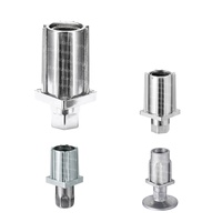 S-S 30x30mm Heavy Duty Cabinet Pieds de nivellement à balles carrées