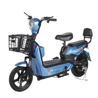 Bicicleta Eléctrica Urbana de China con Motor de 48v 350w, Bicicletas Eléctricas de 2 Ruedas, Motocicletas Eléctricas para Recorridos Turísticos de Corta Distancia