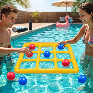 Marazual <span class=keywords><strong>King</strong></span> Mcgreen Star Ensemble de jeu de lancer gonflable en PVC pour <span class=keywords><strong>piscine</strong></span> extérieure, idéal pour les fêtes et le plaisir aquatique, cadeau - Product Image 5