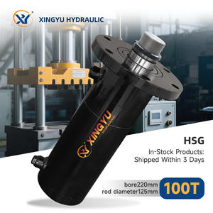 Cylindre hydraulique sur mesure de 100 tonnes à bride avant robuste pour machines de pliage par moulage par injection – Vente directe transfrontalière - Product Image 4