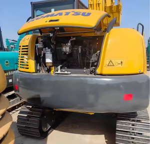 Popular Venta de excavadora usada de alta calidad usada Komatsu PC60 Mini excavadora 6 toneladas máquina con motor y motor para la venta - Product Image 1