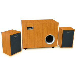 JT083 <b>Wired</b> Desktop <b>Speaker</b> With Wooden Subwoofer 5W3W2 USB Interface For Home Laptop Use - Product Image 2