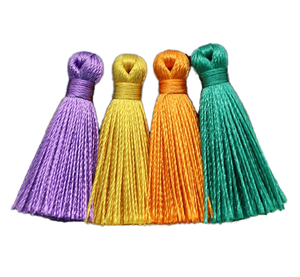 Meilleures ventes : Pompon décoratif en polyester de 4 cm pour pendentif, fil de glace DIY, Marque KT - Product Image 1