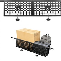 Organisateur de séparation de benne de camion en acier réglable pour F150 Jeep Gladiator Tacoma Chevy Silverado Ranger Colorado GMC