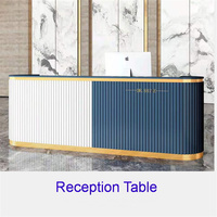Petite peinture moderne minimaliste en métal marbré plaqué or, caisse enregistreuse, Salon de beauté, Bar, bureau de réception, couleur personnalisée
