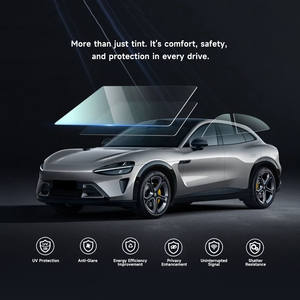 <span class=keywords><strong>Film</strong></span> de teinte de fenêtre de voiture d'isolation thermique de contrôle du soleil 5% 15% 20% VLT Ultra Clear Nano Ceramic Polarized Car Window Solar Tint <span class=keywords><strong>Film</strong></span> - Product Image 2