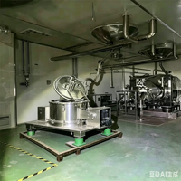 Centrifuge Sedimentasi Tertutup Penuh 800mm Keranjang Tunggal Baja Tahan Karat Pelindung Nitrogen Pemisah Sentrifugal Organik