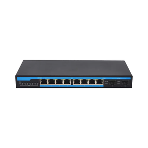 8x10/100/1000 Mbps RJ45 cổng Ethernet 2x1 <span class=keywords><strong>Gbps</strong></span> <span class=keywords><strong>SFP</strong></span> cổng Ethernet đầy đủ Gigabit chuyển đổi với PoE 52V Mạng Thiết bị chuyển mạch - Product Image 1