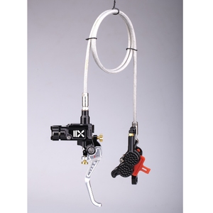 <span class=keywords><strong>Frein</strong></span> à disque hydraulique pour vélo, acier inoxydable, mécanique, de 180 mm à 220 mm, quatre pistons, pour vélo avant et arrière, léger, modèle XII - Product Image 6