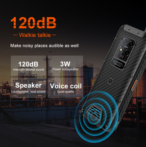 <span class=keywords><strong>Téléphone</strong></span> robuste AORO M7 Ex Ib IIC T4 Gb, RTK et scanner en option, terminal portable Android anti-explosion IP68 - Product Image 2