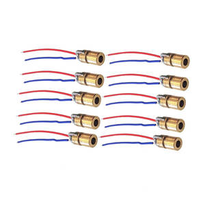 Módulo de diodo láser con cabezal de luz roja 650nm-5v Paquete de 100 unidades - Product Image 3