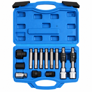 Kit d'outils de dépose de poulie alternateur 13 pièces OAP OAD 33T avec douilles <span class=keywords><strong>Torx</strong></span> et hexagonales pour Audi BMW <span class=keywords><strong>Mercedes</strong></span> VW - Product Image 1
