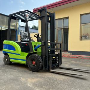 Nouveau mini petit chariot élévateur électrique télescopique 1.5 tonnes batterie chariot élévateur électrique - Product Image 2