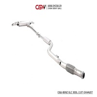 Système de contrôle d'échappement automatique avec emplacement précis, pour moto Benz GLC250 300 2.0T