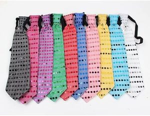 Cravatta con Paillettes LED Economica, Papillon Luminoso per Uomo e Donna, Papillon Lampeggiante per Feste, Festival, Scuola e Spettacoli - Product Image 2