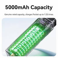 Batterie externe portable FB pour Osmo Pocket 4 et Pocket 3, poignée de charge, chargeur d'appareil photo, accessoires, batterie intégrée 5000 mAh
