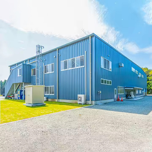 Meilleure vente Entrepôt de construction rapide facile à installer Cadre d'atelier préfabriqué en acier inoxydable galvanisé pour le stockage - Product Image 6