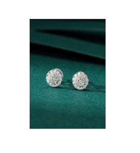 Xinfly 2025 New Design Woman 18k <b>Fine</b> Jewelry Gold and Natural Diamond <b>Stud</b> <b>Earrings</b> - Product Image 2