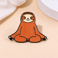 Épingles à badges écologiques personnalisées avec logo en époxy et paillettes acryliques