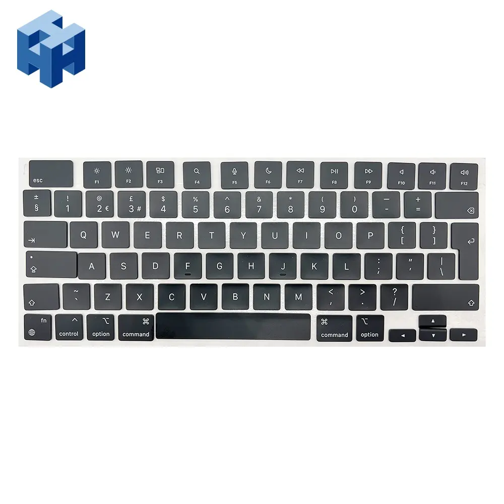 Laptop US UK French German A2442 A2485 Keys Keycaps Azerty For Macbook Pro M1 Pro/Max Retina 14" 16" Keyboard Repair 2021