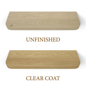 Modern <strong>White</strong> Oak Radius LED Floating <strong>Shelf</strong> Handmade Floating <strong>Shelves</strong> with LED Wall Mounted Floating <strong>Shelf</strong> - Product Image 5