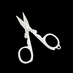 Nahe Folding Scissors Stainless Steel Compact Portable Travel Home Use Lightweight Foldable Shears For Fishing Line Cutting - Product Image 3