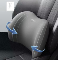 Coussin de nuque et support lombaire en mousse à mémoire de forme pour voiture, ensemble ergonomique pour appuie-tête et soutien lombaire, ajustement universel pour la plupart des véhicules