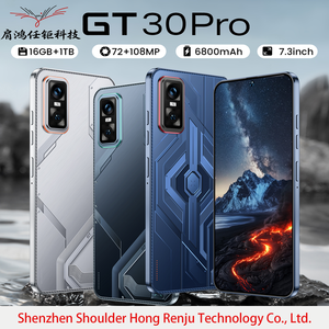 GT30 16GB+1TB Android 15, Teléfono Móvil <span class=keywords><strong>de</strong></span> Última Generación 2026, Pantalla Completa <span class=keywords><strong>de</strong></span> 7.3 Pulgadas, Versión Global, Memoria Flash <span class=keywords><strong>de</strong></span> Gran Capacidad - Product Image 2