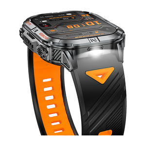 Smartwatch K72 con GPS, Torcia, Schermo AMOLED da <span class=keywords><strong>2</strong></span>,13", Impermeabile 3ATM, Monitoraggio Frequenza Cardiaca e Sonno, Tracker Fitness per Sport all'Aperto - Product Image 6