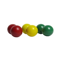 Accessoires de pétanque en bois ZQURE, boule cible colorée de 30 mm