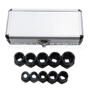 Juego de Extractores de Tuercas Mr Drill de 10 Piezas, Extractor de Tuercas Métricas, Caja de Aluminio de Grado Industrial, Kit de Herramientas para Extraer Pernos Dañados - Product Image 3