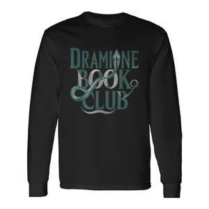 Camiseta de manga larga Dramione Book Club para amantes de los libros, diseño moderno - Product Image 1
