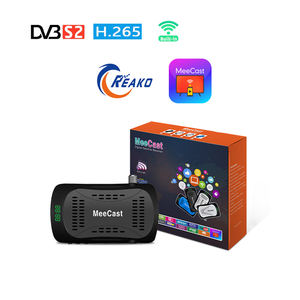 Penerima TV Satelit Digital GX6605H HD dengan Wi-Fi Terintegrasi, Dekoder DVB-S2 HEVC/H.265, Set Top Box Penerima Satelit Siaran Gratis - Product Image 1