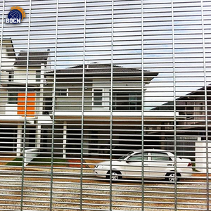 BOCN 358 <span class=keywords><strong>Anti</strong></span>-Escalade Pvc Enduit Clôture Boundary Wall Grill Design Clearview Fence 358 <span class=keywords><strong>Anti</strong></span> Climb - Product Image 5