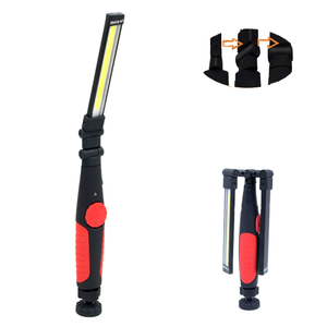 Portable 180 ° Rotation IP65 Étanche USB Rechargeable Multifonctionnel COB Travail Lumière Pliable Établi Lampe Camping Lumière - Product Image 1
