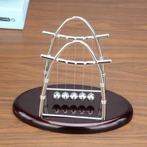 Mini Cuna de Newton, Bola de Movimiento Perpetuo, Decoración de Escritorio, Equipo de Oficina, Regalo de Cumpleaños, Diseño Moderno, Bola de Acero Inoxidable - Product Image 2