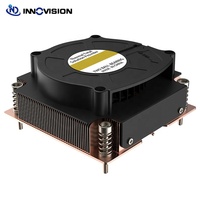 Radiateur de serveur 1U de haute qualité avec chambre à vapeur, refroidisseur de processeur actif pour Intel LGA1700 78x78MM 145W TDP
