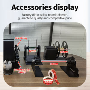 Mehrfarbige Rollenetikettiermaschine für Tintenstrahldrucker, Logodrucker für PET-Aufkleber, Metall-PVC-Etikettendruckmaschine A3 - Product Image 3