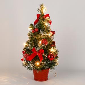 Mini <span class=keywords><strong>sapin</strong></span> de Noël lumineux de 20 cm, 30 cm, 40 cm, cadeau de Noël, décoration de bureau, cadeau de Nouvel An, fête - Product Image 1