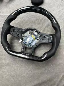 Volant en fibre de carbone MOTORS pour <span class=keywords><strong>Audi</strong></span> A3 A4 A5 A6 A7 RS RS3 RS4 RS5 RS6 RS7 <span class=keywords><strong>S</strong></span>-<span class=keywords><strong>line</strong></span> SQ5 S3 S4 S5 S6 - Product Image 2