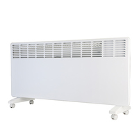 Radiateur électrique mural et sur pied de 2500 W avec panneau convectoriel et longue durée de vie