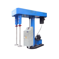 BEIFAN 18.5kw disperseur en acier à grande vitesse mélangeur de peinture dissolvant d'encre revêtements acryliques Dispersion Machine 220v
